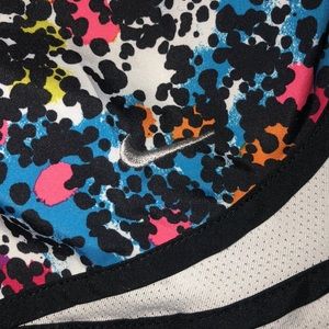 Nike multicolor tempo Dri-Fit running shorts